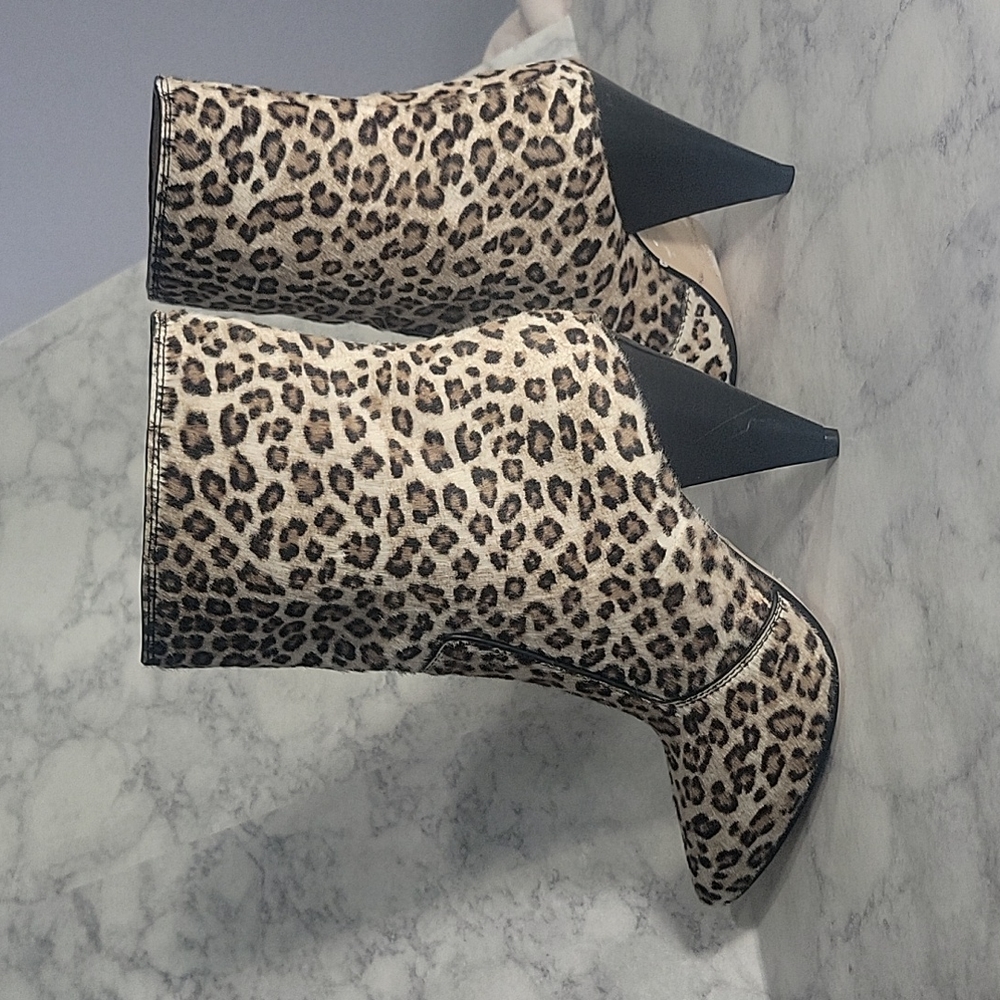 Stuart Weitzman Atomic West leopard boots, Made in Spain - Picture 6 of 12